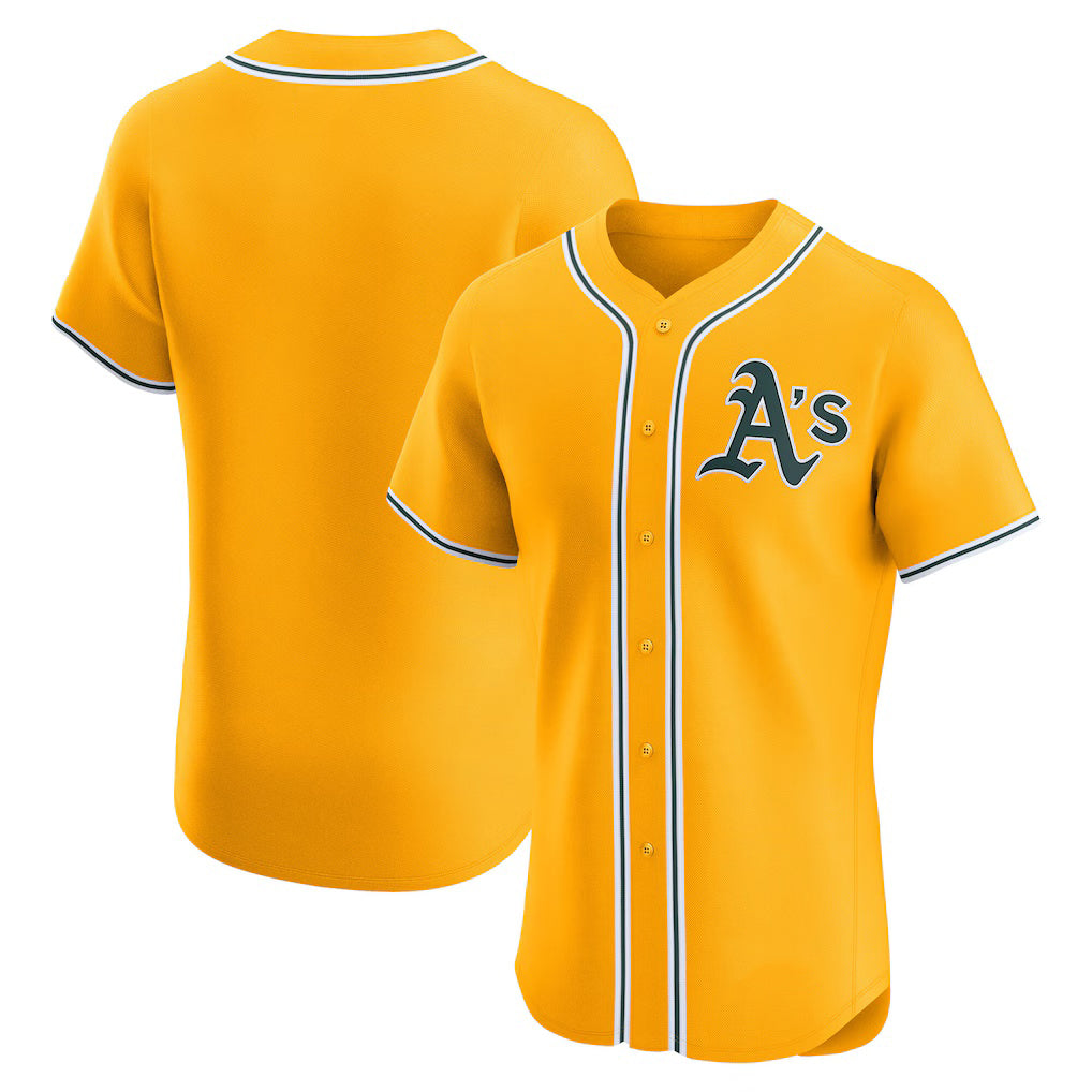 Baseball Jersey | Oakland Athletics Gold Alternate - image 1