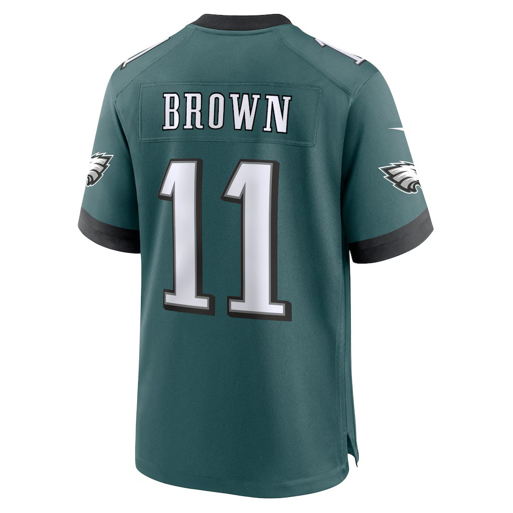 American Football Jersey | P.Eagles #11 A.J. Brown Midnight Green Team Game Football Stitched jersey - image 1