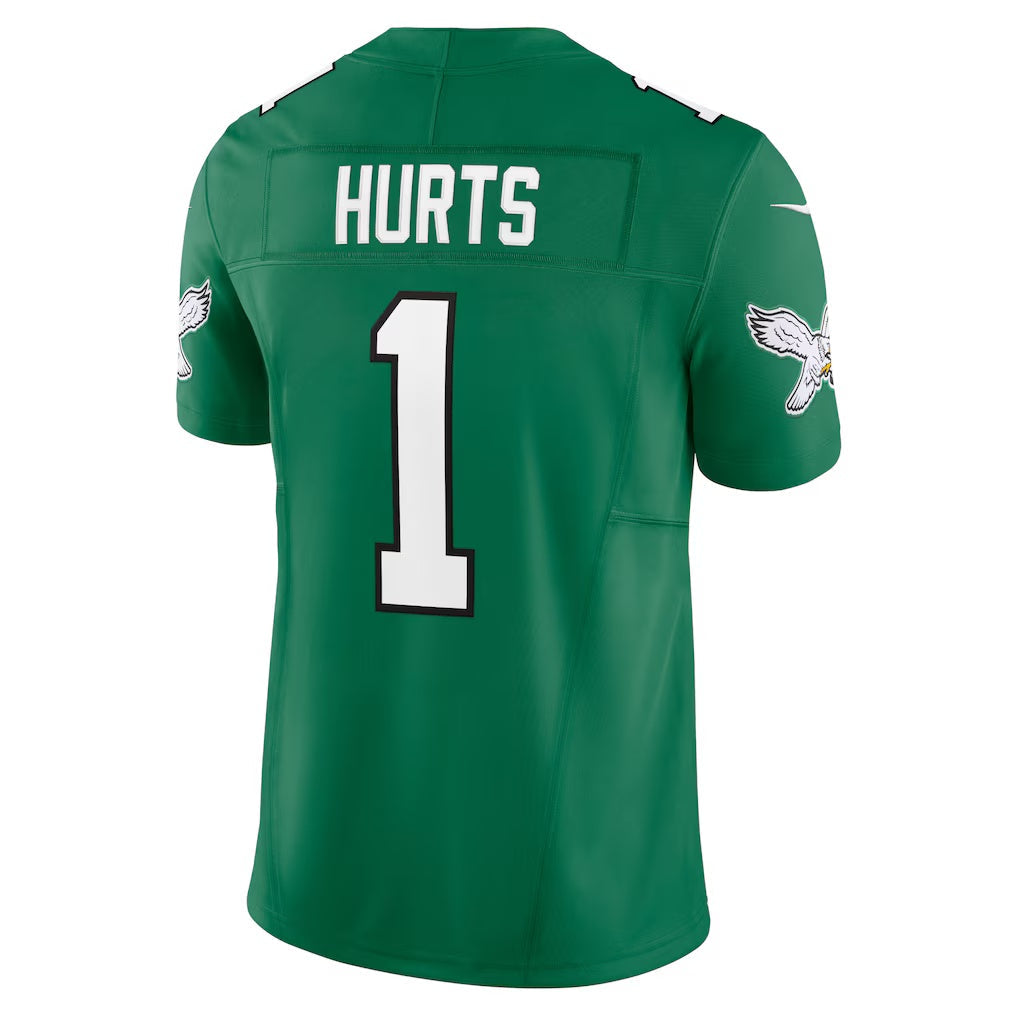 American Football Jersey | P.Eagles #1 Jalen Hurts Kelly Green Vapor F.U.S.E. Limited Football Stitched jersey - image 1