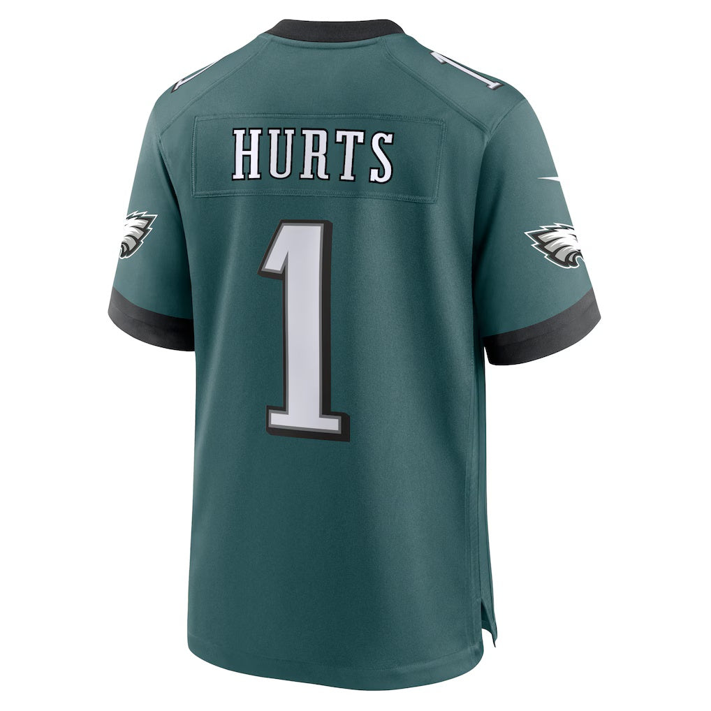 American Football Jersey | P.Eagles #1 Jalen Hurts Midnight Green Team Game Football Stitched jersey - image 1