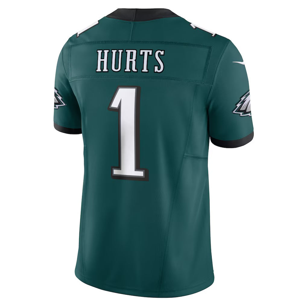 American Football Jersey | P.Eagles #1 Jalen Hurts Midnight Green Vapor F.U.S.E. Limited Football Stitched jersey - image 1