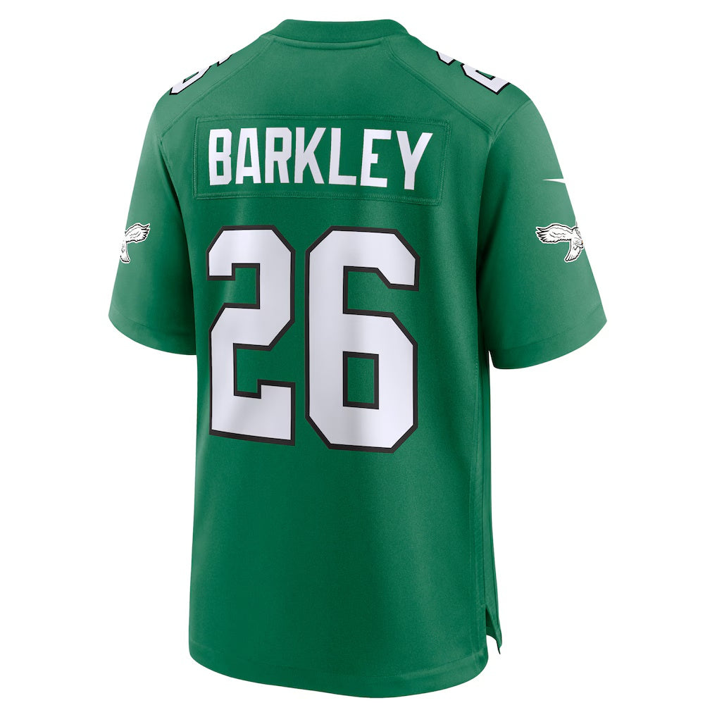 American Football Jersey | P.Eagles #26 Saquon Barkley Kelly Green Alternate Game Football Stitched jersey - image 1