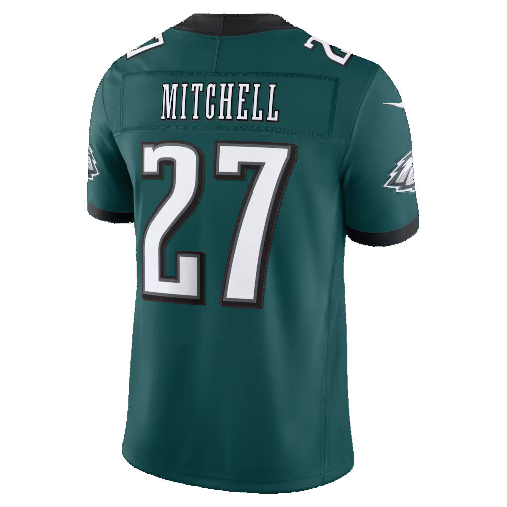 American Football Jersey | P.Eagles #27 Quinyon Mitchell Midnight Green Team Vapor F.U.S.E. Stitched Limited - image 1