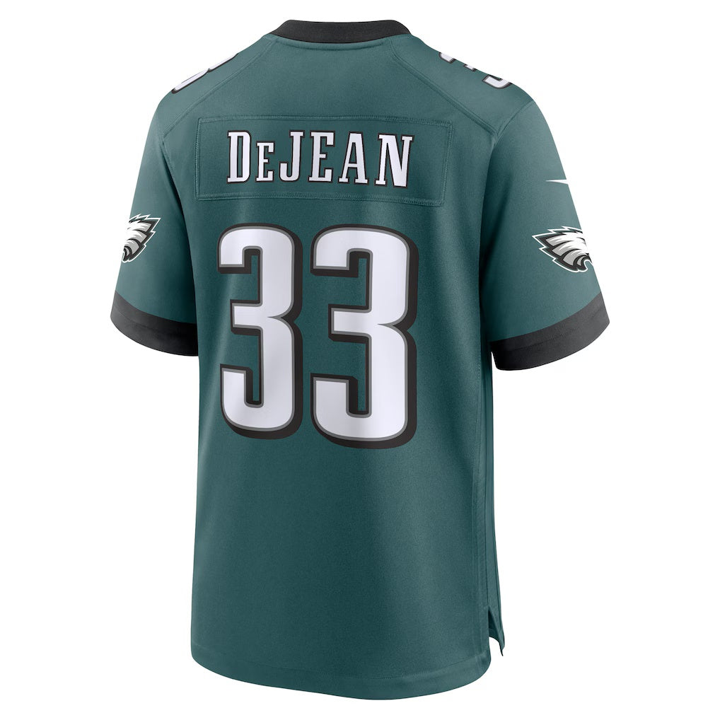 American Football Jersey | P.Eagles #33 Cooper DeJean Green Game Football Stitched jersey - image 1