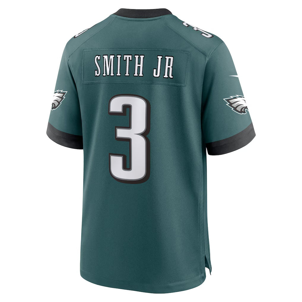 American Football Jersey | P.Eagles #3 Nolan Smith Jr. Midnight Green Team Game Jersey - image 1