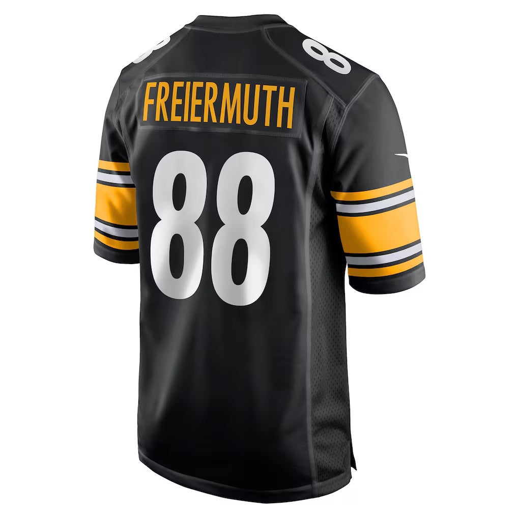 American Football Jersey | P.Steelers #88 Pat Freiermuth Black Game Jersey - image 1