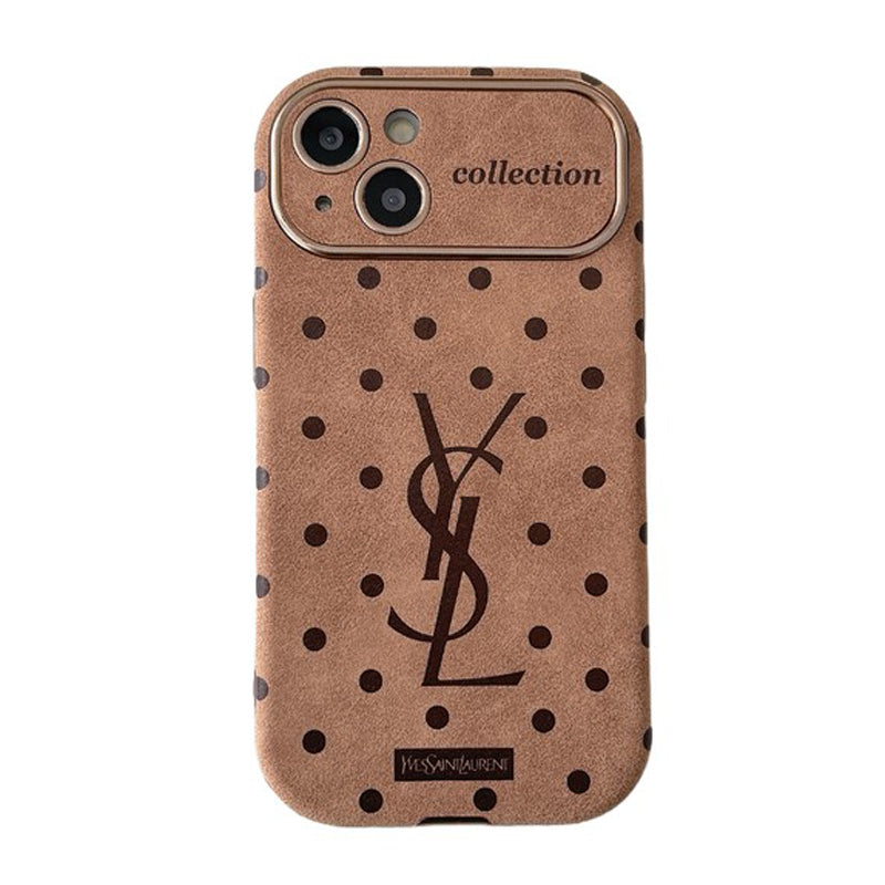 Saint Brown Leather iPhone Case - product view 12