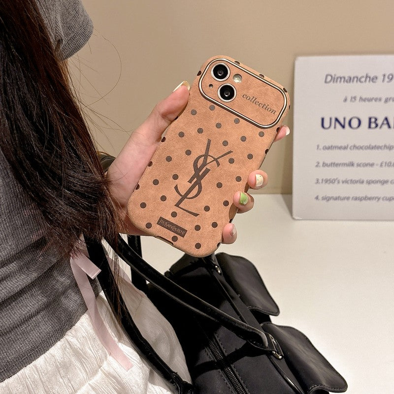 Saint Brown Leather iPhone Case - product view 9