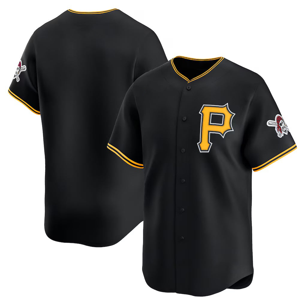 Baseball Jersey | Pittsburgh Pirates Black Alternate Limited - image 1