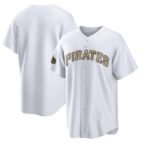 Baseball Jersey | Pittsburgh Pirates Blank White 2022 All-Star Stitched - image 1