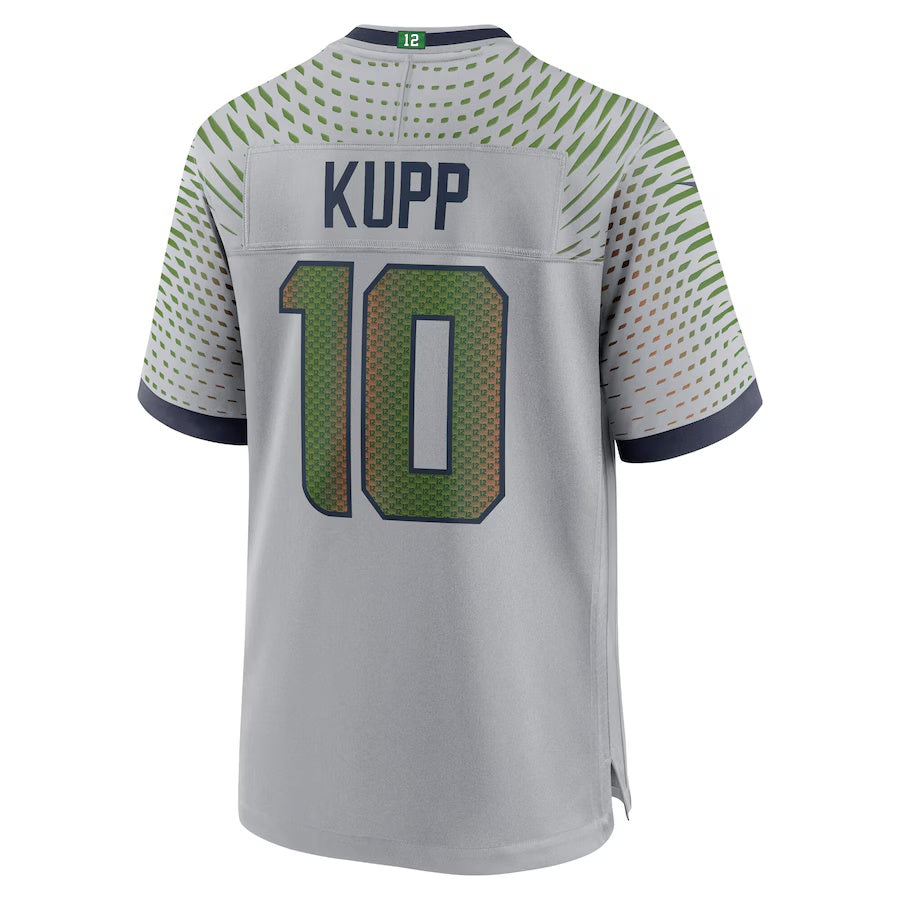 American Football Jersey | S.Seahawks #10 Cooper Kupp 2025 Rivalries Collection Game Jersey - Wolf Gray - image 1