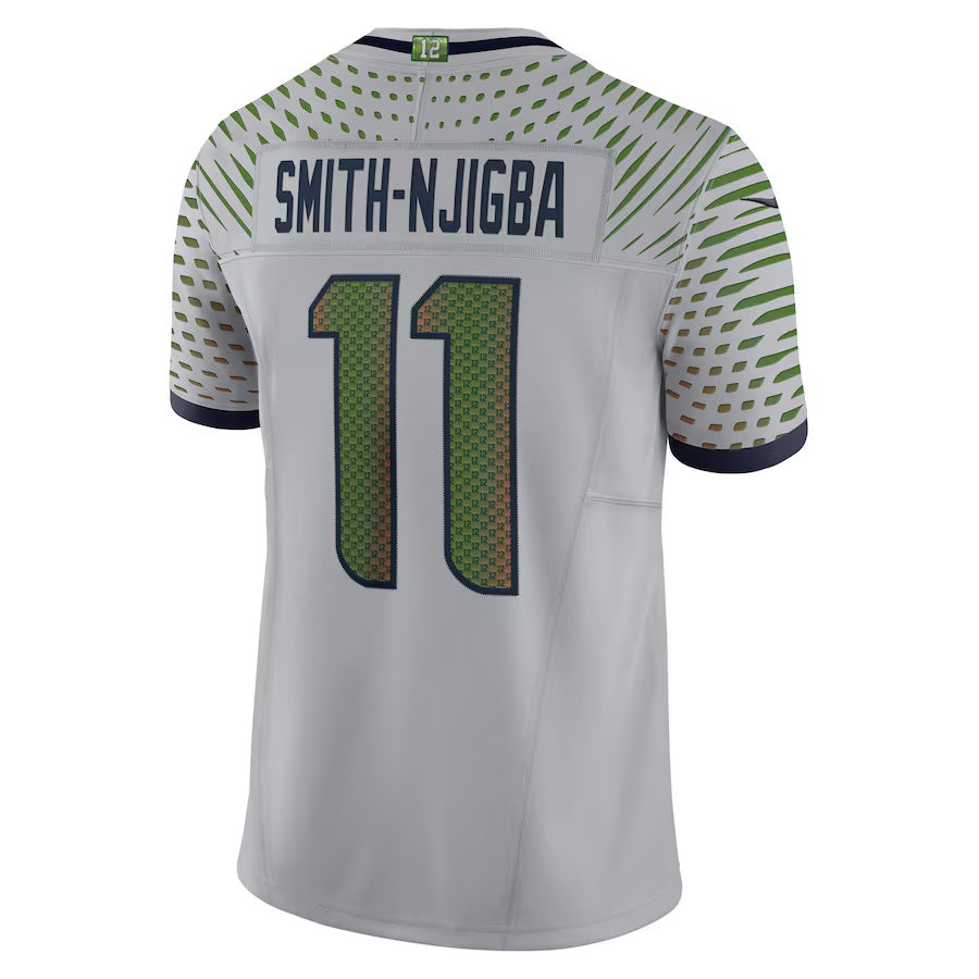 American Football Jersey | S.Seahawks #11 Jaxon Smith-Njigba 2025 Rivalries Collection Limited Jersey - Wolf Gray - image 1