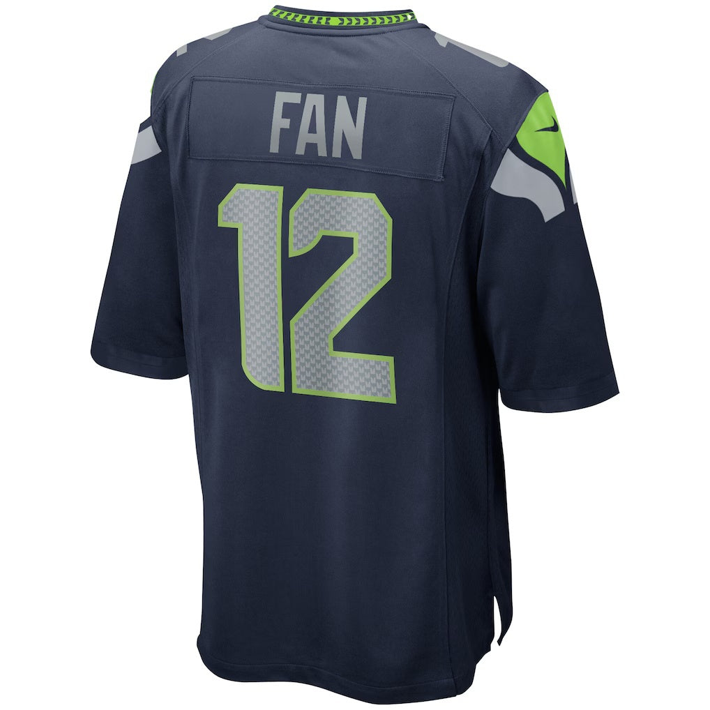 American Football Jersey | S.Seahawks #12s College Navy Team Game Jersey - image 1