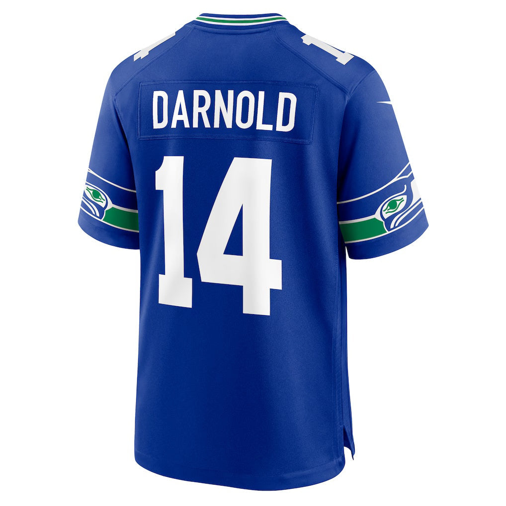 American Football Jersey | S.Seahawks #14 Sam Darnold Royal Alternate Game Player - image 1