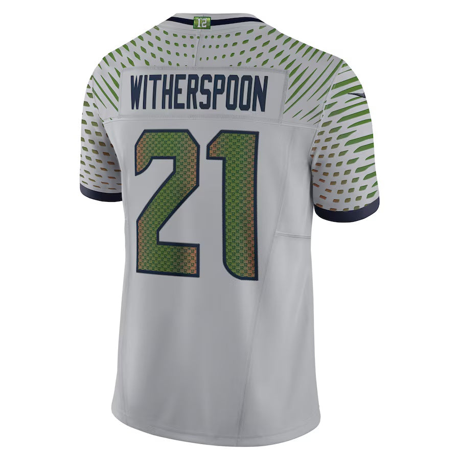 American Football Jersey | S.Seahawks #21 Devon Witherspoon 2025 Rivalries Collection Limited Jersey - Wolf Gray - image 1