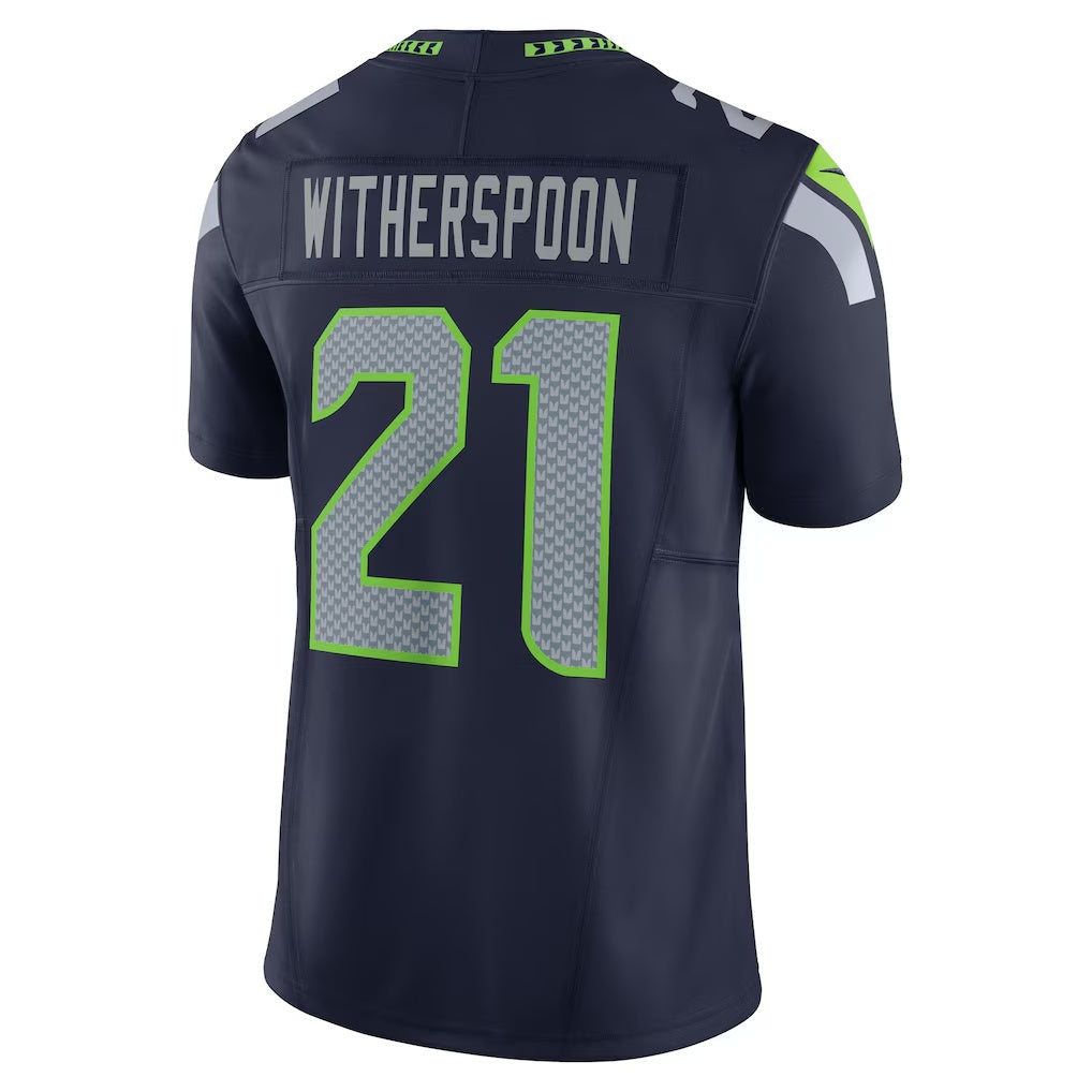 American Football Jersey | S.Seahawks #21 Devon Witherspoon College Navy Team 50th Season Vapor F.U.S.E. Limited Football Stitched jersey - image 1