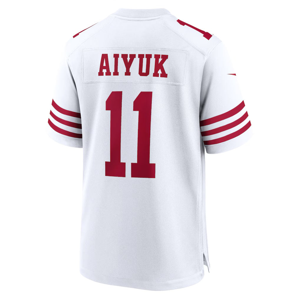 American Football Jersey | SF.49ers #11 Brandon Aiyuk White Game Football Stitched Jersey - image 1