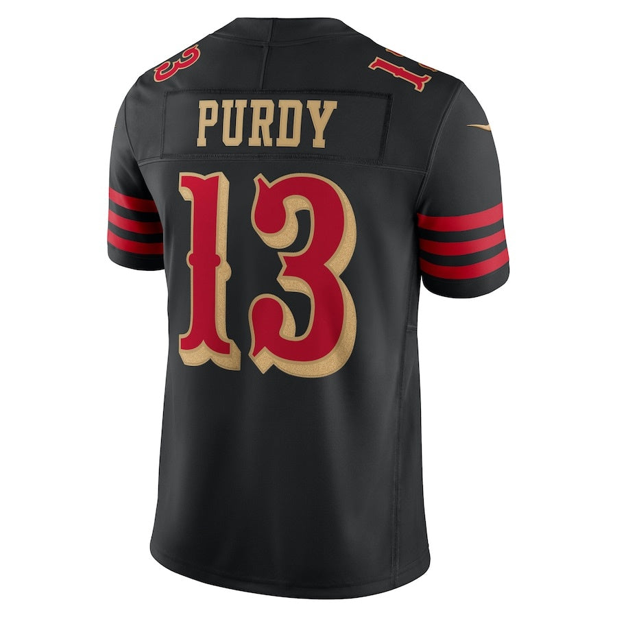 American Football Jersey | SF.49ers #13 Brock Purdy 2025 Rivalries Collection Limited Jersey - Black - image 1