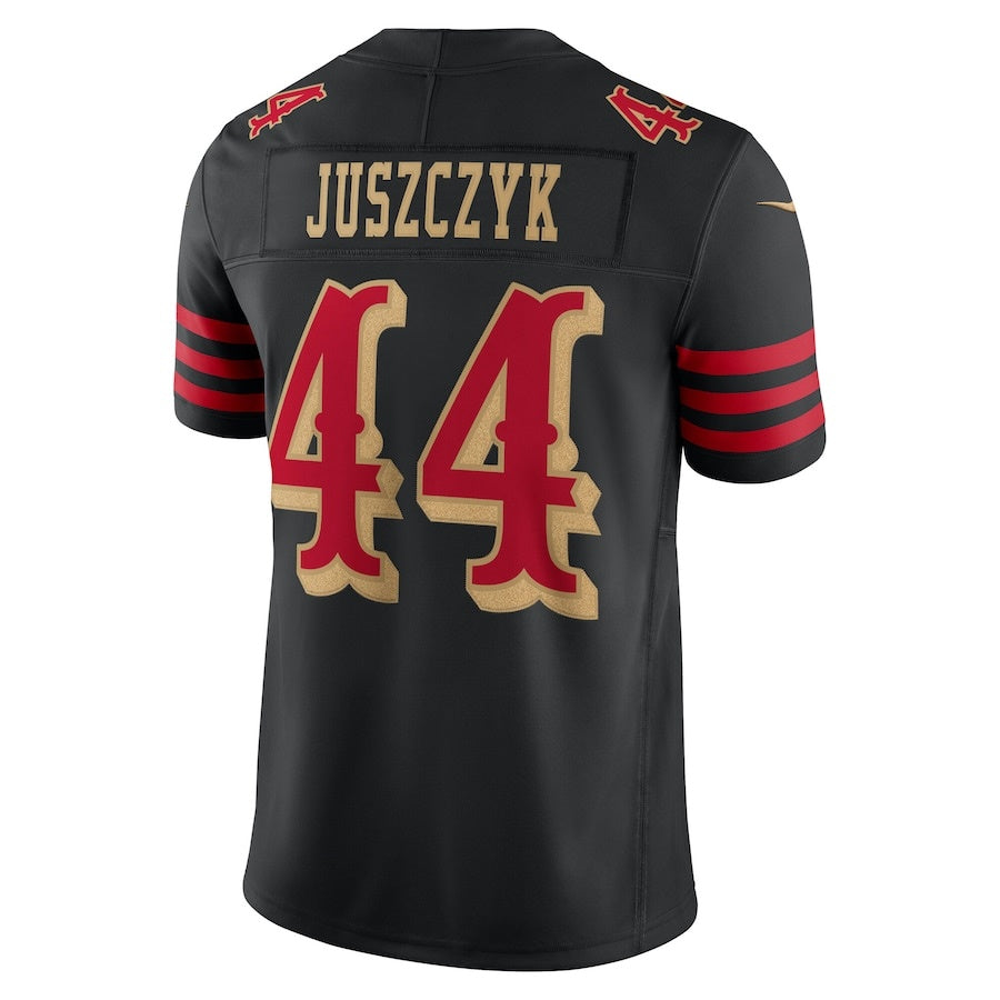 American Football Jersey | SF.49ers #44 Kyle Juszczyk 2025 Rivalries Collection Limited Jersey - Black - image 1