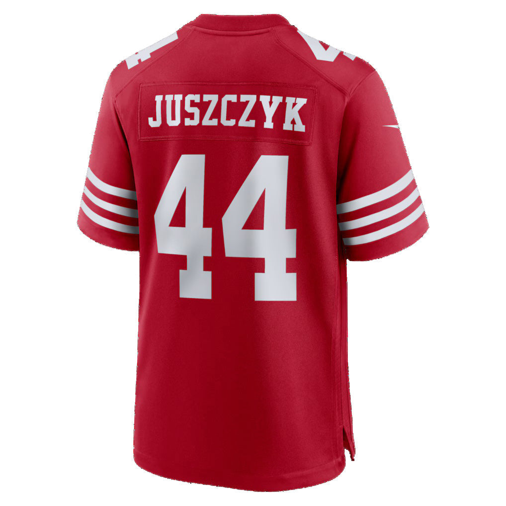 American Football Jersey | SF.49ers #44 Kyle Juszczyk Scarlet 80th Anniversary Game - image 1