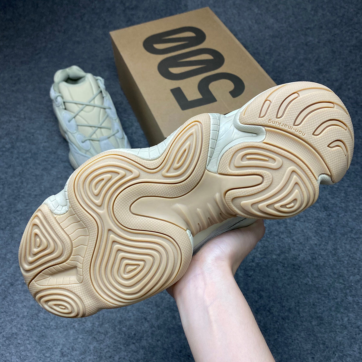 Yeezy 500 Sneakers 'Stone' - product view 5