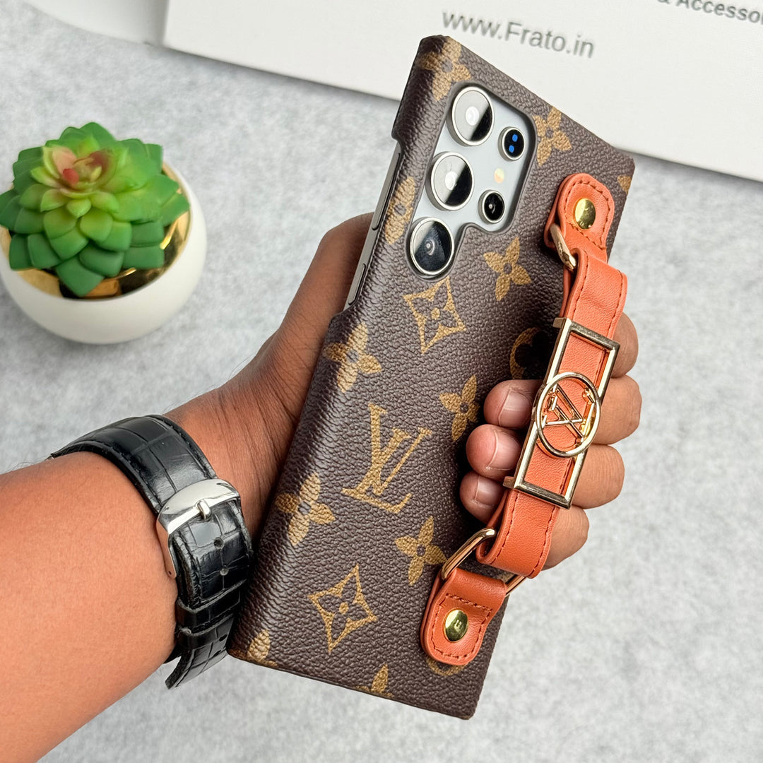 BRAND STRAP HOLDER CASE FOR SAMSUNG GALAXY Phone Case - product view 3