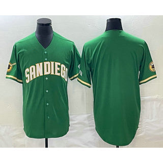 Baseball Jersey | San Diego Padres Blank Green Stitched - image 1