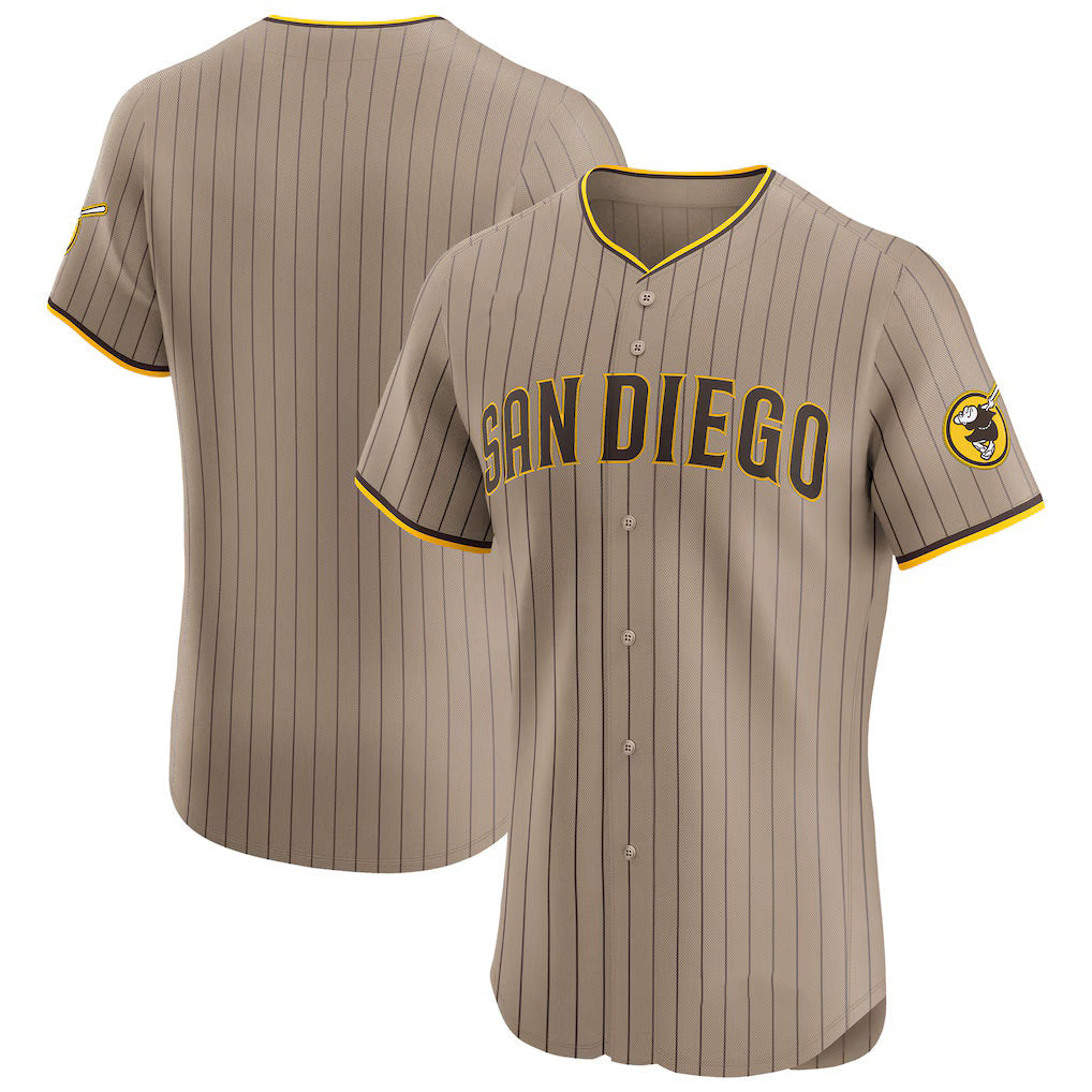 Baseball Jersey | San Diego Padres Sand Alternate Patch - image 1