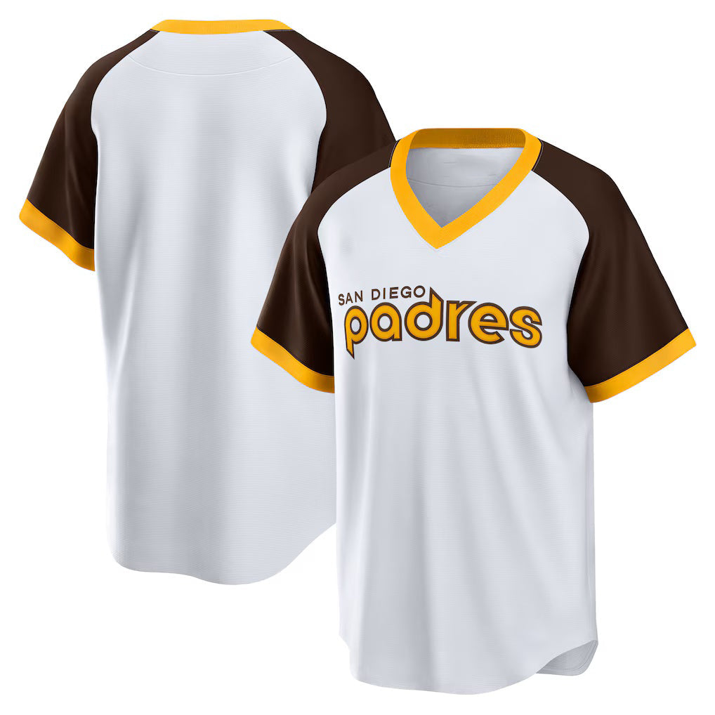 Baseball Jersey | San Diego Padres White Home Cooperstown Collection Team - image 1