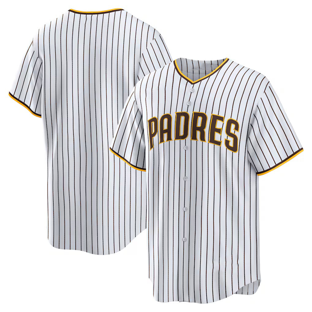 Baseball Jersey | San Diego Padres White Home Replica Team - image 1