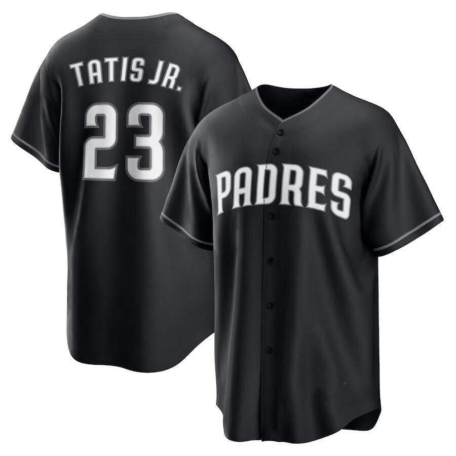 Baseball Jersey | San Diego Padres #23 Fernando Tatis Jr. Black Limited Stitched - image 1