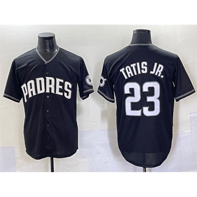 Baseball Jersey | San Diego Padres #23 Fernando Tatis Jr. Black Stitched - image 1