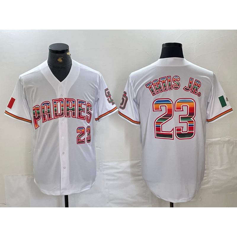 Baseball Jersey | San Diego Padres #23 Fernando Tatis Jr Mexico White Stitched - image 1