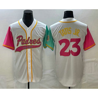 Baseball Jersey | San Diego Padres #23 Fernando Tatis Jr White NEW 2023 City Connect Stitched - image 1