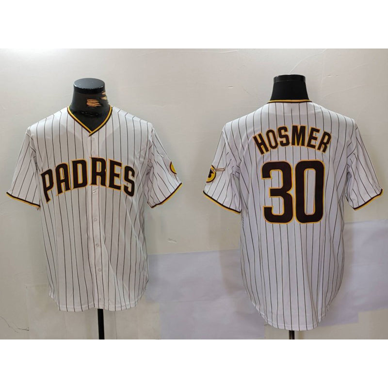 Baseball Jersey | San Diego Padres #30 Eric Hosmer White Stitched Cool - image 1