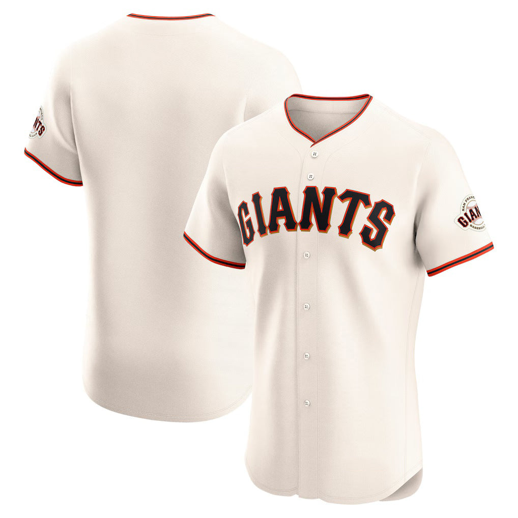 Baseball Jersey | San Francisco Giants Cream Home - image 1