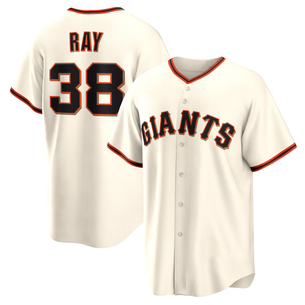 Baseball Jersey | San Francisco Giants #38 Robbie Ray Cream Home Replica - image 1