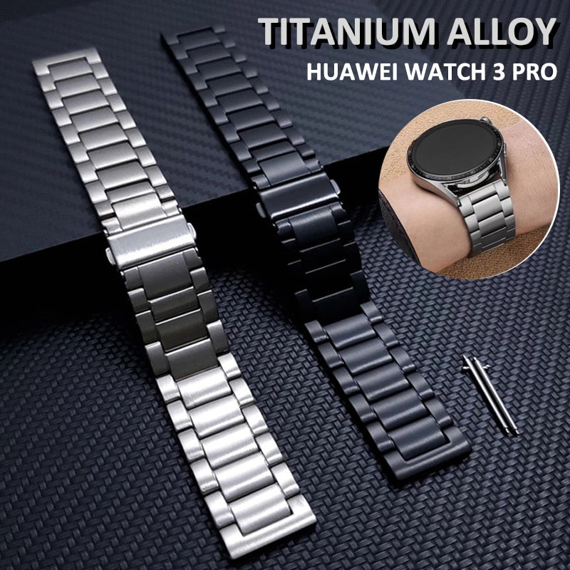 Silver Titanium Watch Band - product view 1