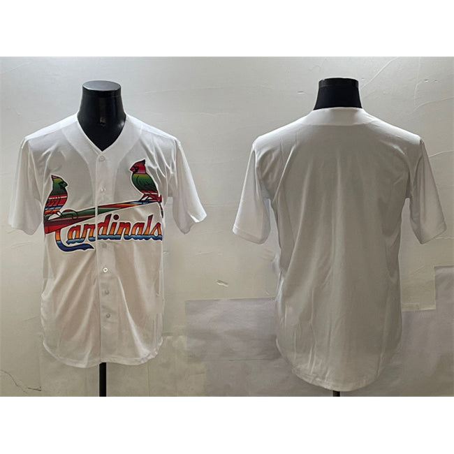 Baseball Jersey | St. Louis Cardinals Blank White Stitched - image 1