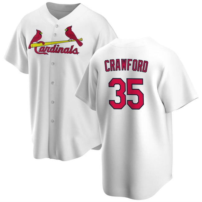 Baseball Jersey | St. Louis Cardinals #35 Brandon Crawford White Stitched - image 1