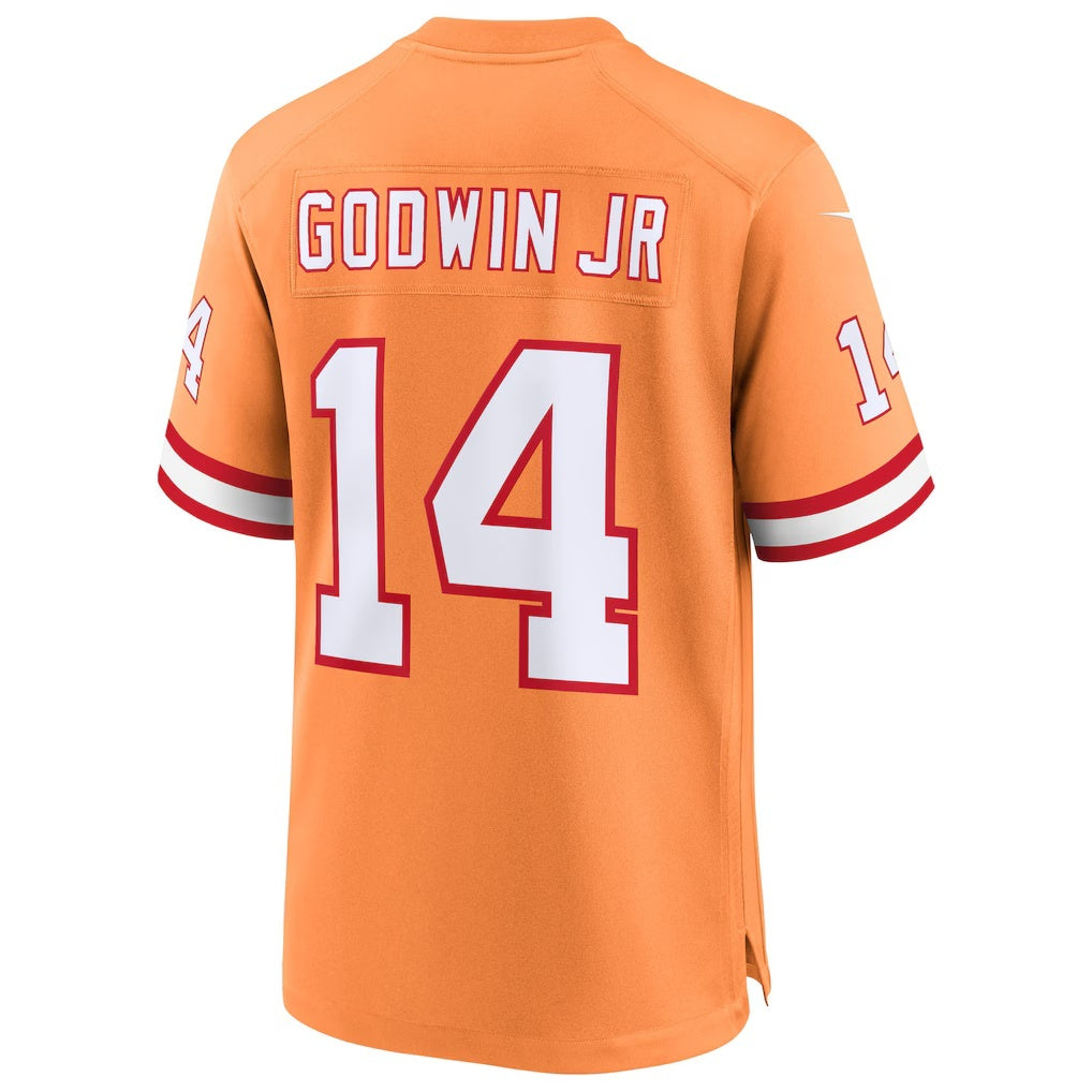 American Football Jersey | TB.Buccaneers #14 Chris Godwin Jr. Creamsicle 50th Season Game Jersey - image 1