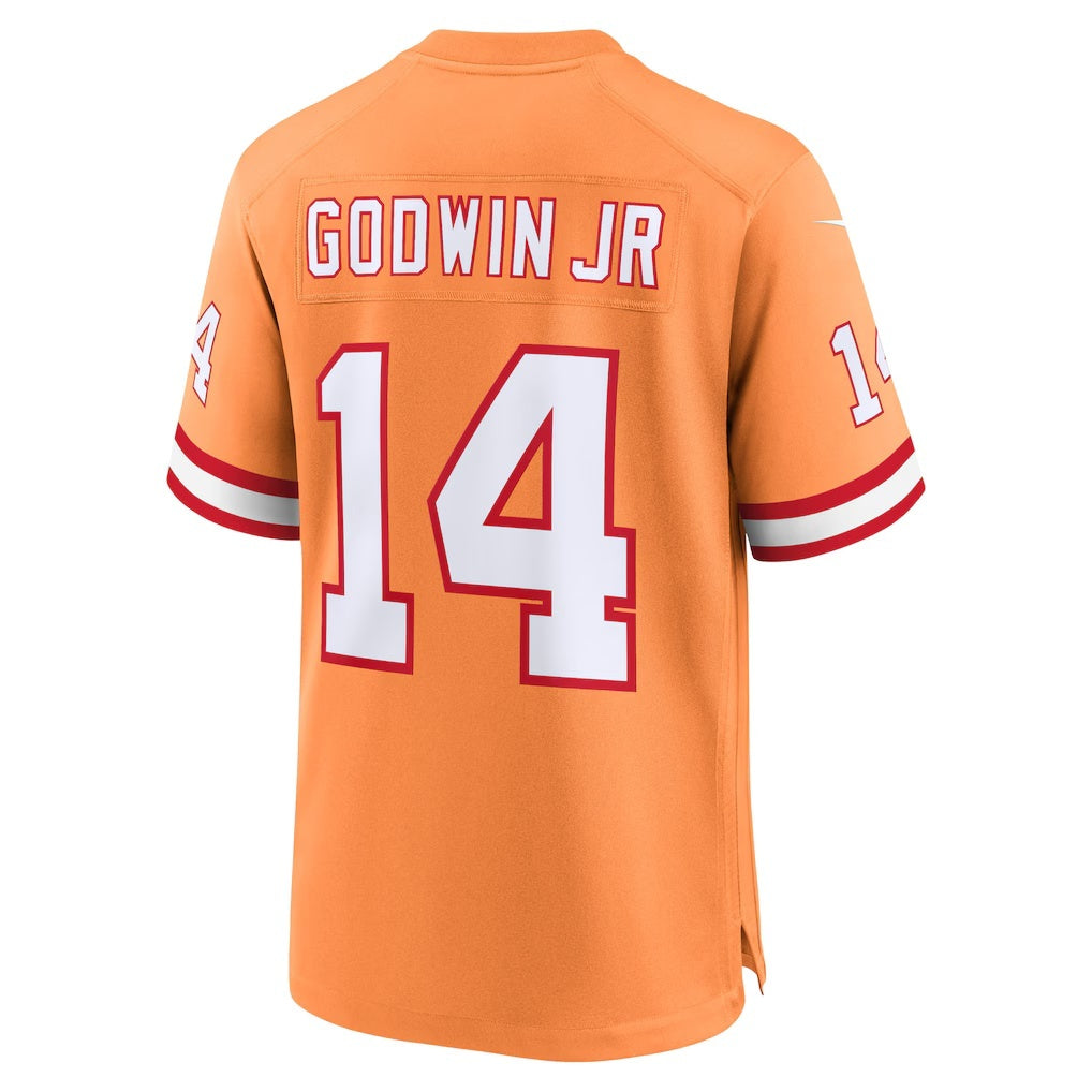 American Football Jersey | TB.Buccaneers #14 Chris Godwin Jr. Orange Alternate Game Player Jersey - image 1