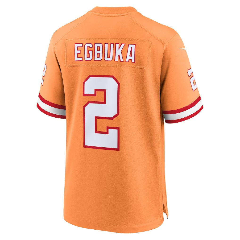 American Football Jersey | TB.Buccaneers #2 Emeka Egbuka Creamsicle Alternate Game Jersey - image 1