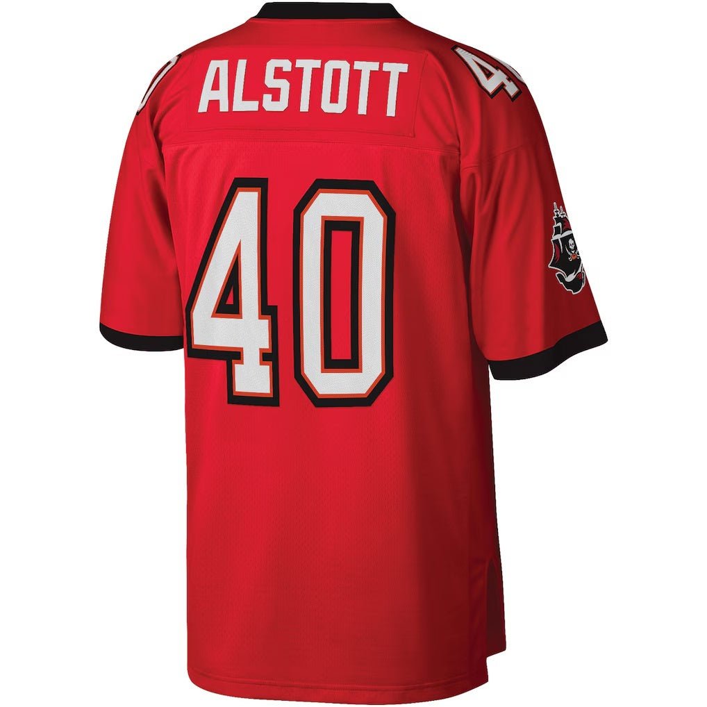American Football Jersey | TB.Buccaneers #40 Mike Alstott Red Legacy Replica Jersey - image 1