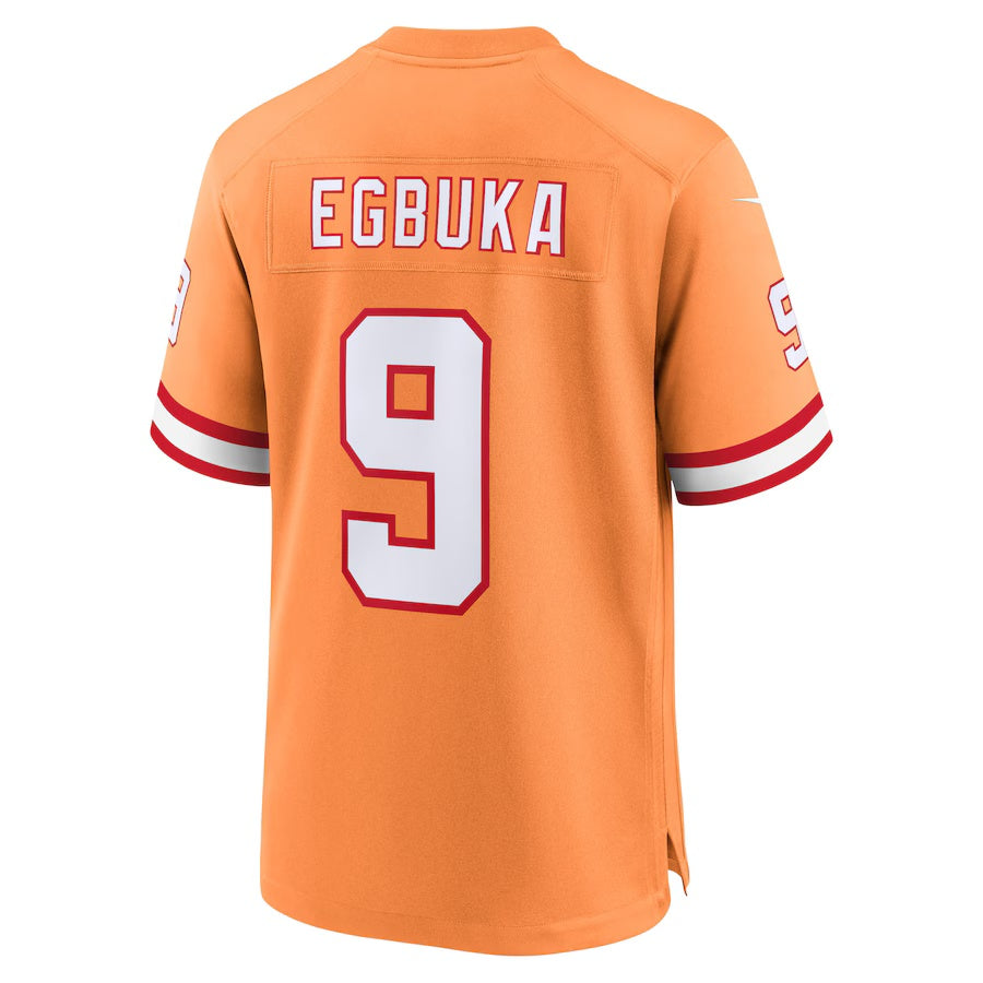 American Football Jersey | TB.Buccaneers #9 Emeka Egbuka Creamsicle 50th Season Game Stitched - image 1