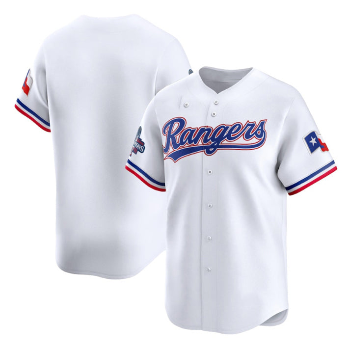 Baseball Jersey | Texas Rangers Blank White 2023 World Series Champions Stitched - image 1