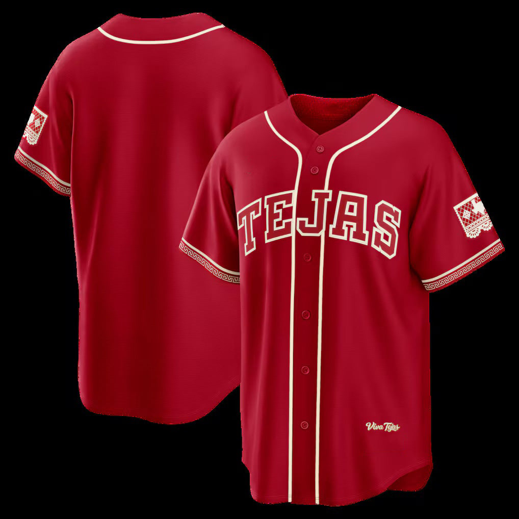Baseball Jersey | Texas Rangers Red 2026 City Connect Stadium - image 1
