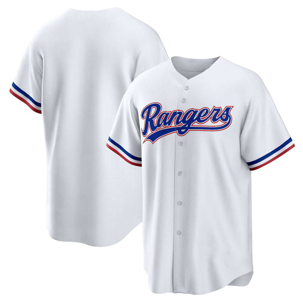 Baseball Jersey | Texas Rangers White Home Replica Team - image 1