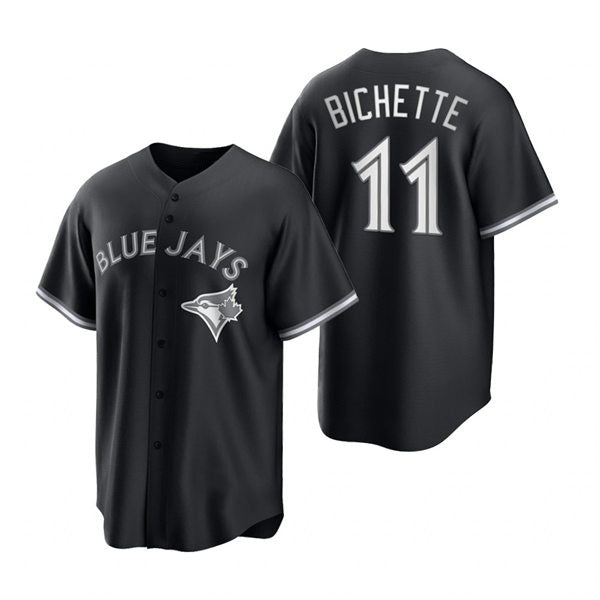 Baseball Jersey | Toronto Blue Jays #11 Bo Bichette Black Stitched Cool - image 1
