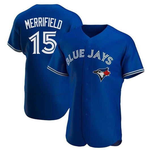Baseball Jersey | Toronto Blue Jays #15 Whit Merrifield Royal Stitched - image 1